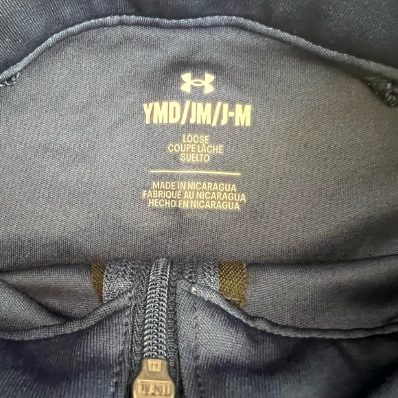 50%OFF Sale! Under Armour Dark Blue Activewear Top - Picture 6 of 8